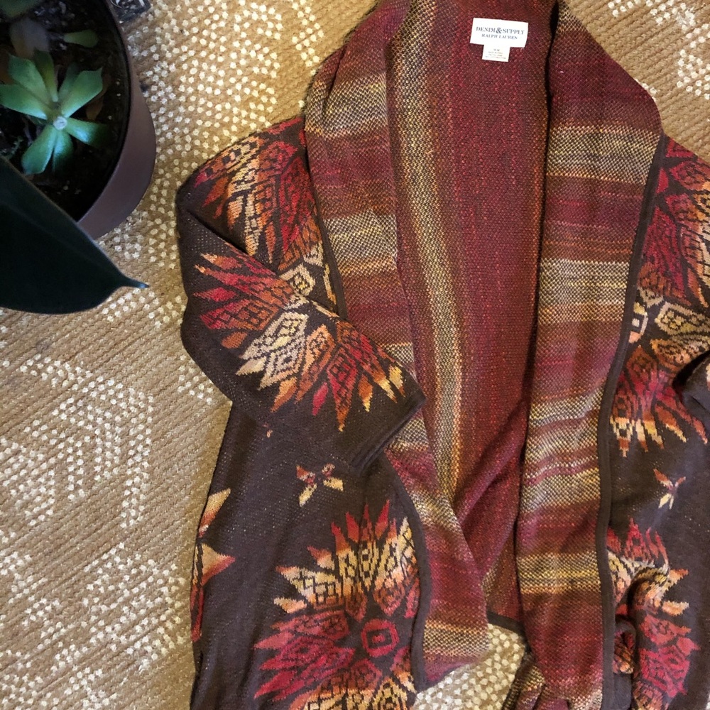 Denim & Supply southwestern print cardigan ✨